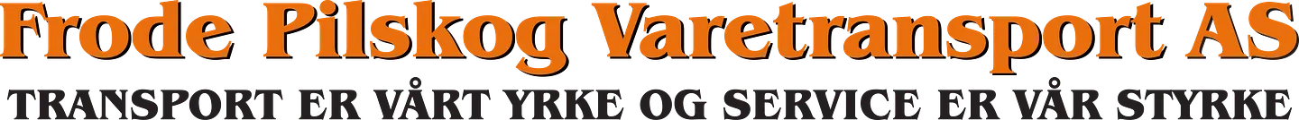Logo av Frode Pilskog Varetransport AS
