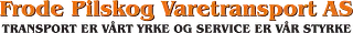 Logo av Frode Pilskog Varetransport AS
