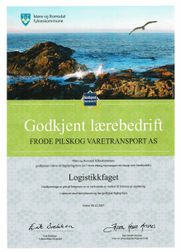Godkjent lærebedrift logistikkfaget