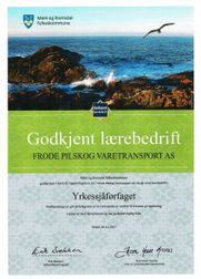 Godkjent lærebedrift yrkessjåførfaget